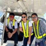 Exciting Skies Over Kota Kinabalu: A Memorable Flight Experience for Rosa and Julia